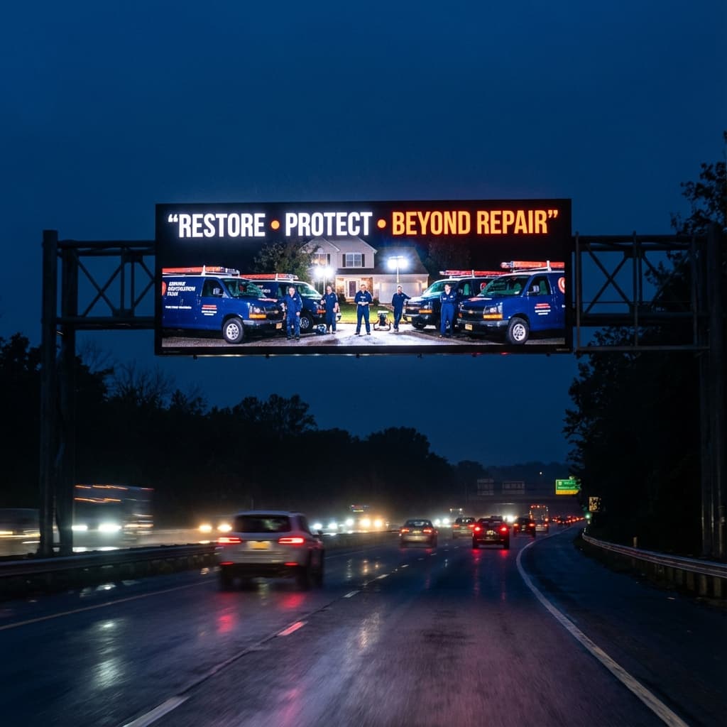 Bergen Water Restore team responding to emergency