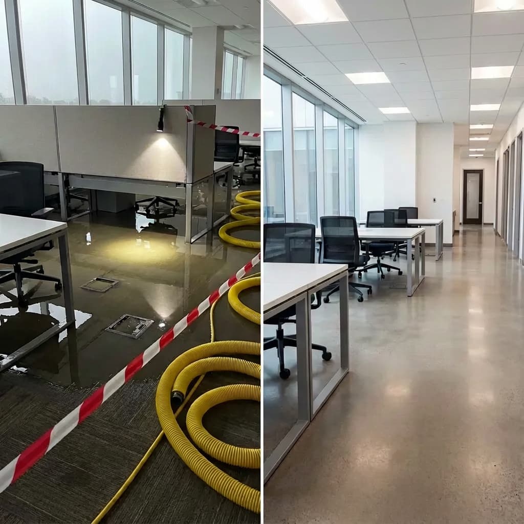 Case Study - Pipe Burst in Patient Records Area – Family Medicine