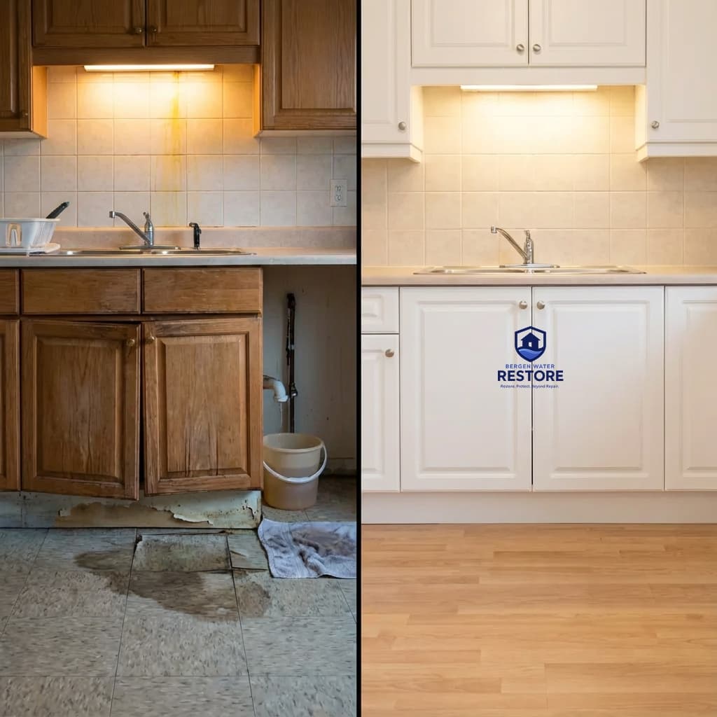 Case Study - Kitchen Cabinet Mold from Hidden Appliance Leak